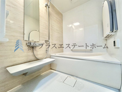 【浴室】 | リブコート明石相生町 | 白基調のバスルーム♪