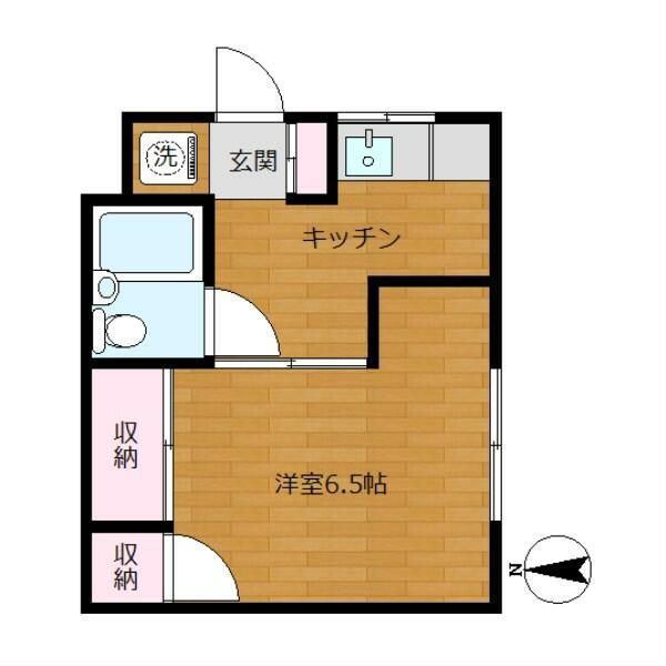 コーポ半沢の間取り
