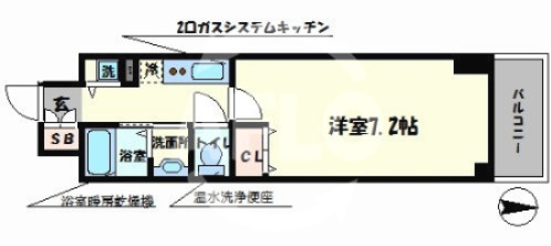JPレジデンス難波南の間取り|JPレジデンス難波南　間取り