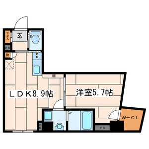 メゾンドゥファミーユ大倉山の間取り|間取りです。