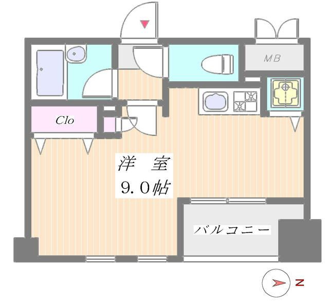 サンパティーク広尾の間取り