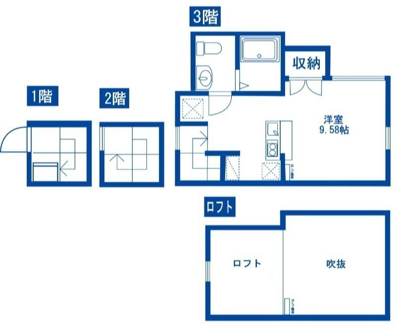 FAIR町屋Ⅱの間取り|間取りです。