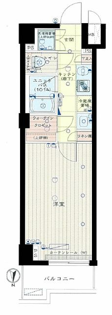 ルーブル大鳥居伍番館の間取り