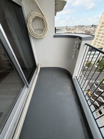 中野区本町４丁目の中古マンションのバルコニー