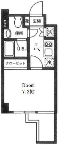 ＫＤＸレジデンス門前仲町の間取り|間取りです。