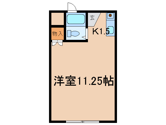 コーポリバーストーンの間取り
