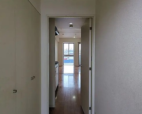 プラッツ大和の玄関