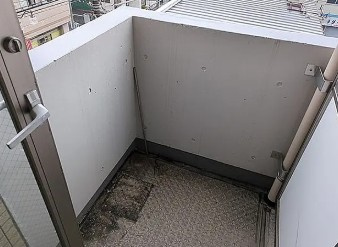 プラッツ大和のバルコニー