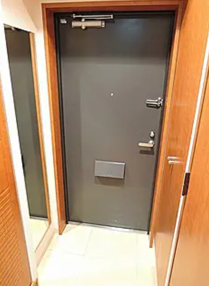 文京区白山２丁目の賃貸マンションの玄関
