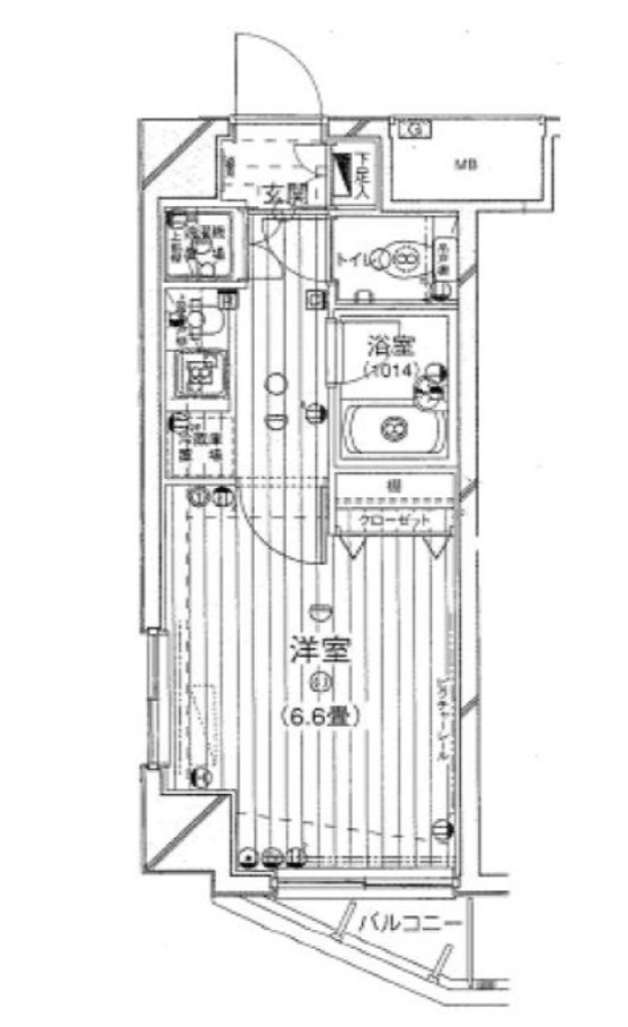 文京区白山２丁目の賃貸マンションの間取り|間取り