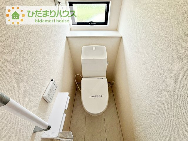 【トイレ】 | 第2下妻市鎌庭　新築戸建 | トイレは1F、2F共に完備！取り合いになることがありませんね(^^)/