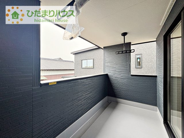 【バルコニー】 | 第2下妻市鎌庭　新築戸建 | 雨の日も安全なインナーバルコニー☆安心してお出かけできますね(^_-)-☆