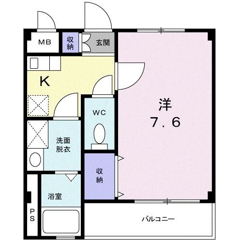 アンソレイユ・ＳＴの間取り