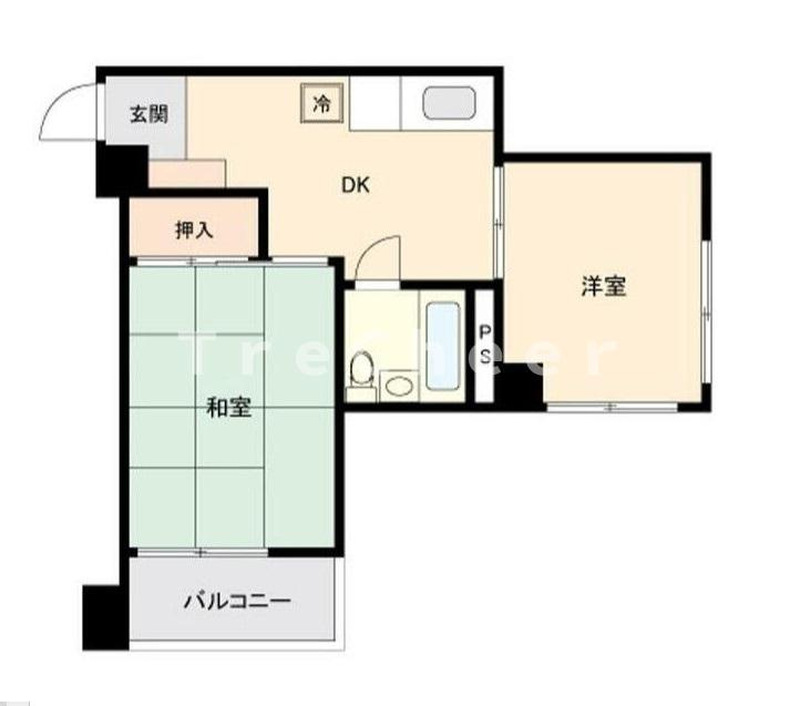 リレント白山の間取り