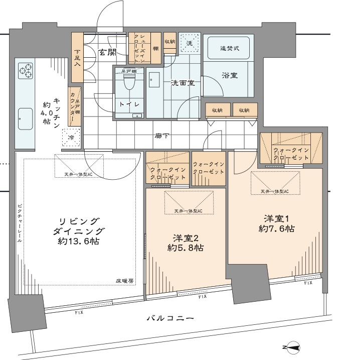 Ｍ．Ｍ．タワーズ　ＦＯＲＥＳＩＳ　Ｌ棟