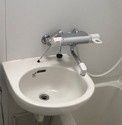 柏原マンションの洗面所