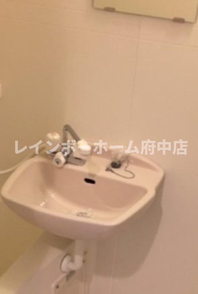 スパシエアルカーノ府中の洗面所