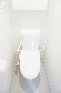 【トイレ】 | グレイス千葉中央Ⅱ | トイレです。