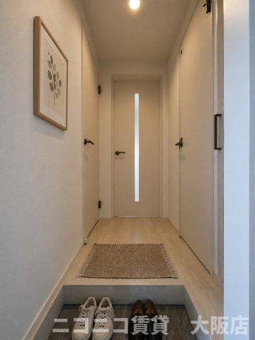 大阪市西淀川区歌島１丁目のアパートの玄関|CG画像です。家具家電付きではありません