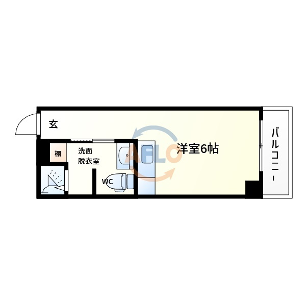 おおきにオタロードビル（事業用）の間取り|おおきにオタロードビル　間取り