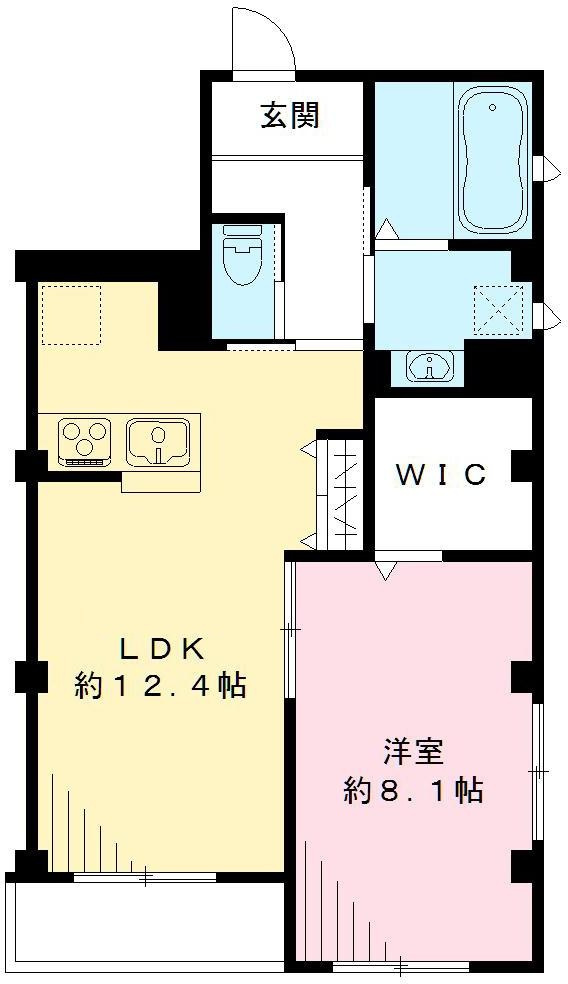セント・モリスの間取り|間取りです。