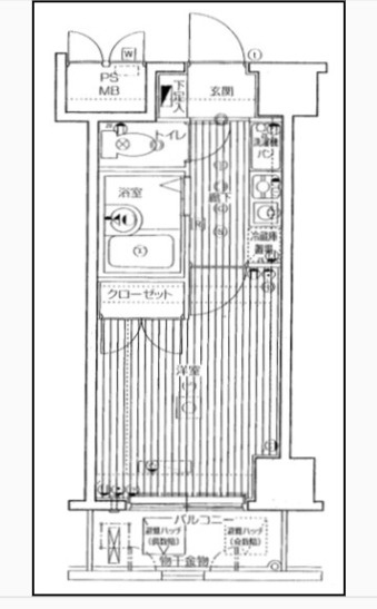 ガラ・シティ笹塚の間取り