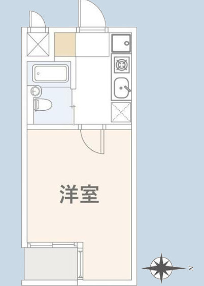 ベルトピア調布B棟の間取り