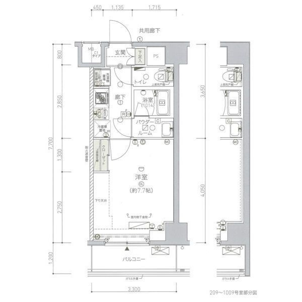 メインステージ南砂町の間取り