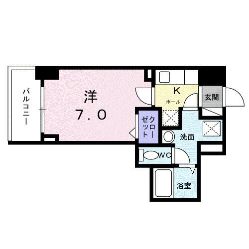 シエスタ　キーの間取り