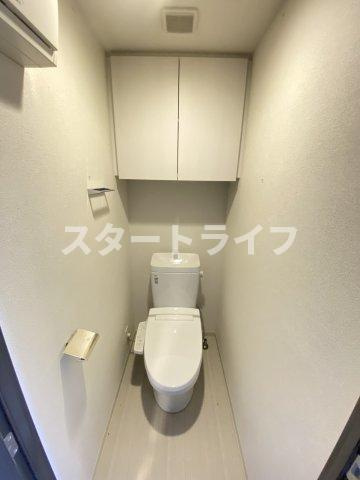 大阪市淀川区東三国１丁目の賃貸マンションのトイレ