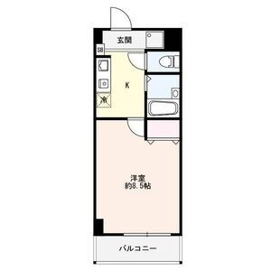 【間取り】 | APEX FLAT | お部屋の間取りです