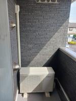広々としたバルコニーです