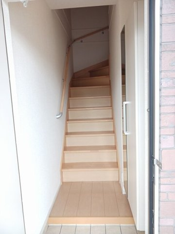 ゆったりとした玄関です
