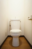 清潔感のあるトイレです