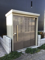 敷地内ゴミ捨て場