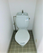 コンパクトで使いやすいトイレです