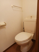 トイレもきれいです