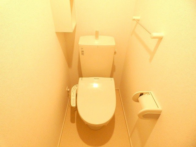 トイレもきれいです
