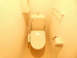 トイレもきれいです