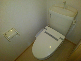 トイレもきれいです