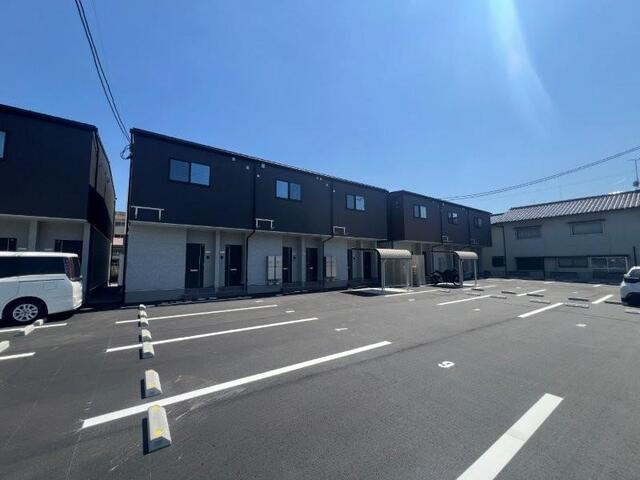 アイタウン庭瀬C棟の外観