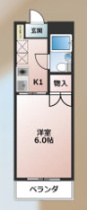 ※反転の間取りとなります。