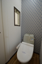 コンパクトで使いやすいトイレです