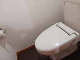 清潔感のあるトイレです