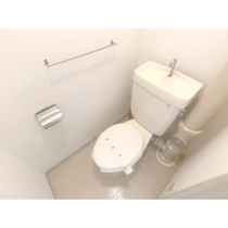 トイレもきれいです