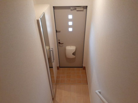 きれいな玄関です