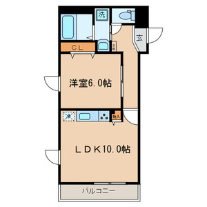 シャトーヴィオレの間取り