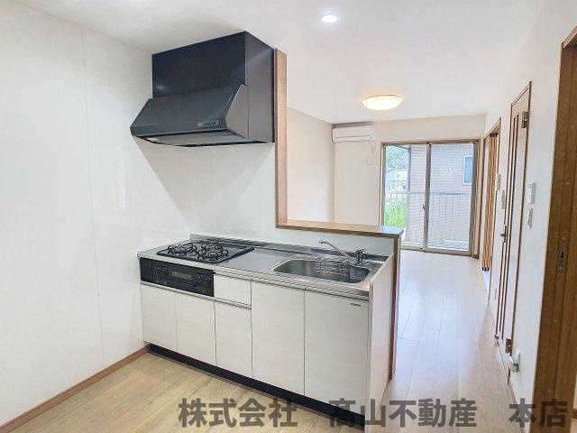 ラフォーレ名残ⅣAのキッチン|※掲載写真は同タイプの別号室です。実際の仕様・設備は内見時にご確認ください