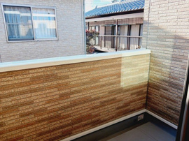 お洗濯にも便利なバルコニー付き