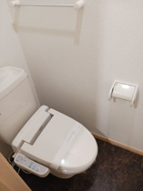 トイレもきれいです